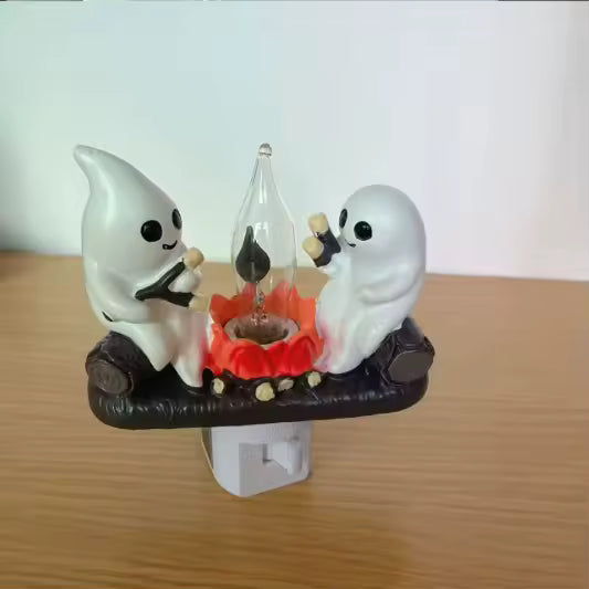 Light-Up Ghost Campfire Night Light