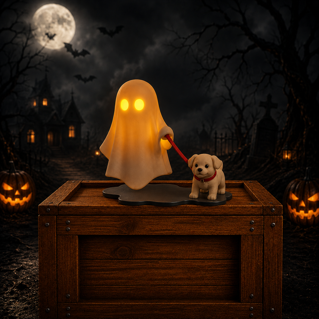 Light-Up Ghost Walking Dog